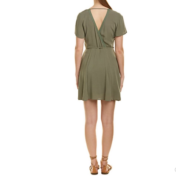 Sage The Label Embroidered Wrap Dress - Picture 3 of 10